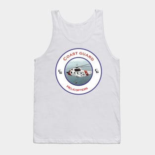 US Coastguard search and rescue Helicopter, Tank Top